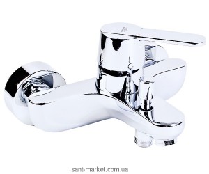 Смеситель однорычажный для ванны с коротким изливом Grohe коллекция Get хром 32887000