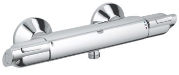 Змішувач для душу настінний двухвентильний з термостатом Grohe Precision Trend хром 34229000