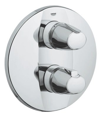 Смеситель с термостатом скрытый (встраиваемый) Grohe коллекция Grohtherm 3000 хром 19253000