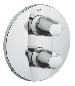 Смеситель с термостатом скрытый (встраиваемый) Grohe коллекция Grohtherm 3000 хром 19253000
