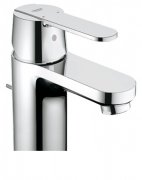 Смеситель для раковины однорычажный с донным клапаном Grohe коллекция Get хром 32883000