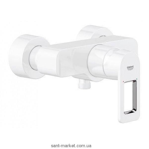 Смеситель для душа настенный однорычажный Grohe коллекция Quadra белый 32637LSO