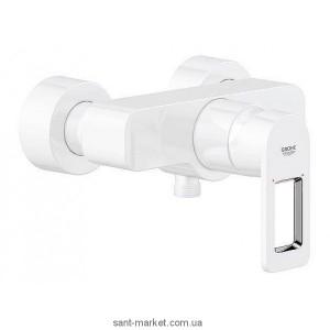 Змішувач для душу настінний змішувач Grohe колекція Quadra білий 32637LSO