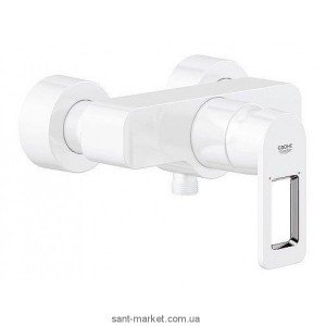 Смеситель для душа настенный однорычажный Grohe коллекция Quadra белый 32637LSO