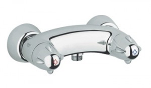 Смеситель для душа настенный двухвентильный Grohe коллекция Talia хром 26661000