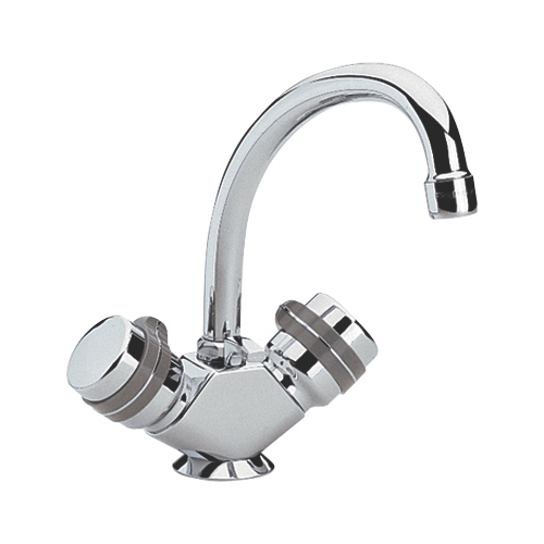 Смеситель для раковины двухвентильный с донным клапаном Grohe коллекция Costa S хром 21257000