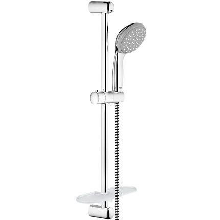 Душовий гарнітур зі штангою Grohe колекція Tempesta Classic з мильницею хром 27926000