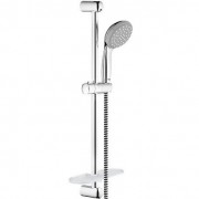 Душевой гарнитур со штангой Grohe коллекция Tempesta Classic с мыльницей хром 27926000