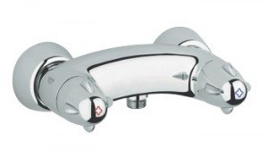 Смеситель для душа настенный двухвентильный Grohe коллекция Talia хром 26661000