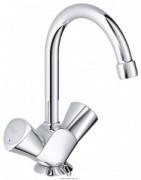 Смеситель для раковины двухвентильный высокий Grohe коллекция Costa S хром 21338000