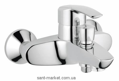 Змішувач одинважільний для ванни з коротким виливом Grohe колекція Start хром 32278000