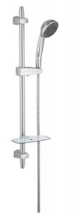 Душовий гарнітур зі штангою Grohe колекція Vitalio Comfort з мильницею хром 28733000