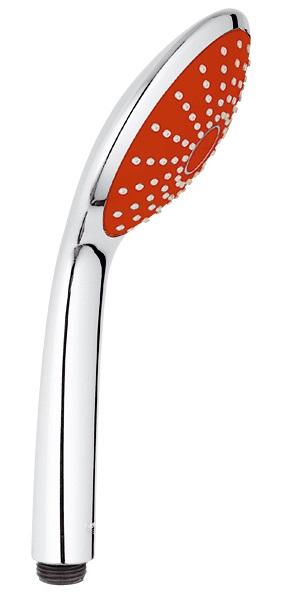 Душевая лейка Grohe коллекция Vitalio Joy хром\красный 27544000