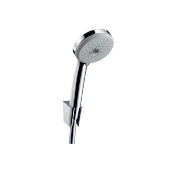 Душовий гарнітур з настінним тримачем Hansgrohe колекція Crometta 100 Multi хром 27595000