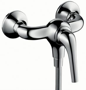 Смеситель для душа настенный однорычажный Hansgrohe коллекция Axor Terrano хром 37600000