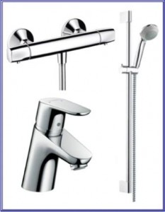 Hansgrohe Focus E2 Набор смесителей для душа с термостатом 31750000