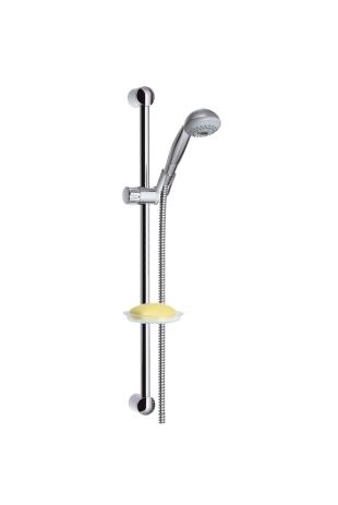 Душевой гарнитур со штангой Hansgrohe коллекция Croma с мыльницей хром 27751000