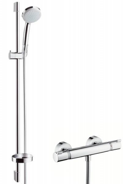 Hansgrohe Ecostat Comfort Термостат для душу з душовим гарнітуром Croma 100 27035000