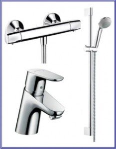 Hansgrohe Focus E2 Набір змішувачів для душу з термостатом 31750000