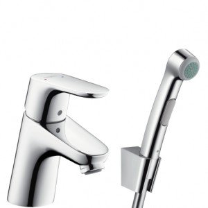 Смеситель для биде Hansgrohe Focus E2 с гигиеническим душем хром 31926000