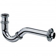 Сифон для біде Hansgrohe трубчастий хром 55237000
