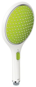 Душевая лейка Grohe коллекция Rainshower Solo белый/зеленый 27272LS0