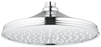 Лейка для верхнего душа с тропическим душем Grohe коллекция Rainshower Rustic хром 28369000