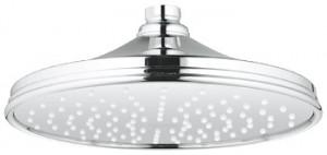 Лейка для верхнего душа с тропическим душем Grohe коллекция Rainshower Rustic хром 28369000