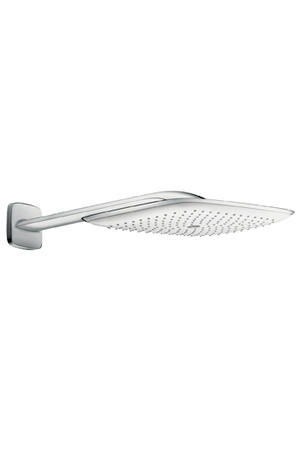 Верхний душ с тропическим душем Hansgrohe коллекция PuraVida белый/хром 27437400