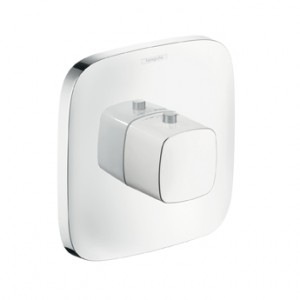 Смеситель для душа встраиваемый Hansgrohe коллекция PuraVida белый/хром 15770400