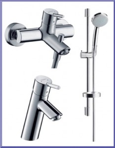 Hansgrohe TalisS2 набор смесителей для ванны 32434000