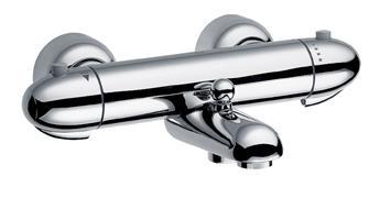 Смеситель с термостатом двухвентильный Hansgrohe коллекция Arco хром 13340000