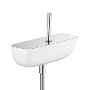 Смеситель для душа настенный с джойстиком Hansgrohe коллекция PuraVida белый/хром 15672400