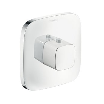 Змішувач для душа вбудовується Hansgrohe колекція PuraVida білий / хром 15770400