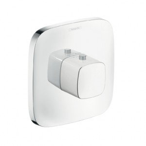 Смеситель для душа встраиваемый Hansgrohe коллекция PuraVida белый/хром 15770400