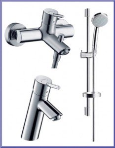 Hansgrohe TalisS2 набор смесителей для ванны 32434000