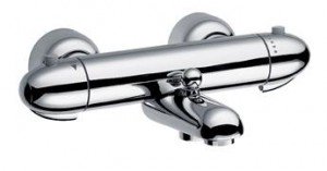 Смеситель с термостатом двухвентильный Hansgrohe коллекция Arco хром 13340000