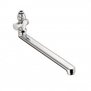 Вилив для змішувача Hansgrohe 300 мм поворотний з перемикачем 14495000