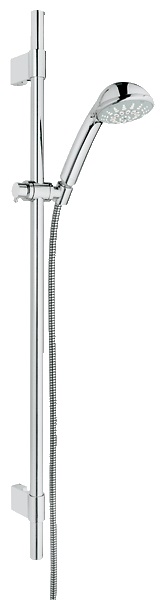 Душевой гарнитур со штангой Grohe коллекция Relexa Champagne хром 28932001