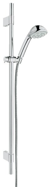Душовий гарнітур зі штангою Grohe колекція Relexa Massage хром 28933001