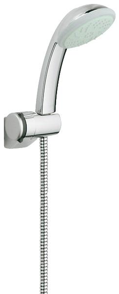Душевой гарнитур с настенным держателем Grohe коллекция Tempesta хром 28473000