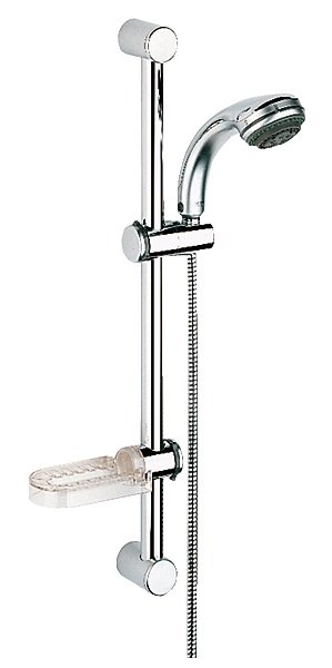 Душевой гарнитур со штангой Grohe коллекция Relexa plus с мыльницей хром 28656000