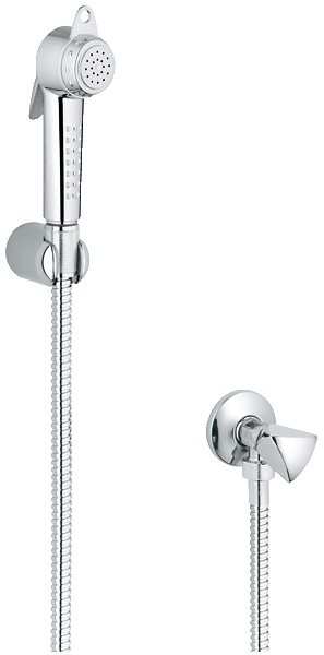 Гигиенический душ + смеситель Grohe Trigger Spray хром 27514000