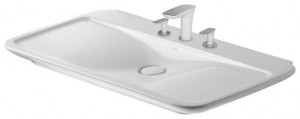 Раковина для ванной встраиваемая Duravit коллекция PuraVida белая 0371100000