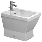 Біде підлогове Duravit колекція 2nd floor 57х37х40 з переливом 013610000
