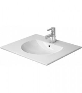 Раковина для ванной на тумбу умывальник-столешница Duravit коллекция Darling New белая 04996300000