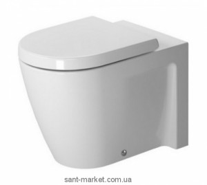 Унитаз напольный приставной Duravit коллекция Starck 2 2128090000