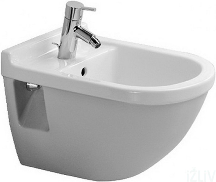 Біде підвісне Duravit колекція Starck 3 54х36х40 з переливом 2230150000