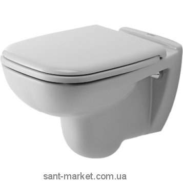 Унитаз подвесной под инсталляцию Duravit коллекция D-Code 22090900002