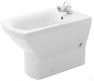 Біде підлогове Duravit колекція Caro 64х36х40 з переливом 0290100000